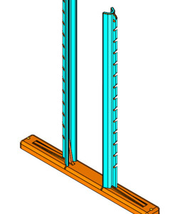 Leg PA f/couplg. 1L 0deg-CN